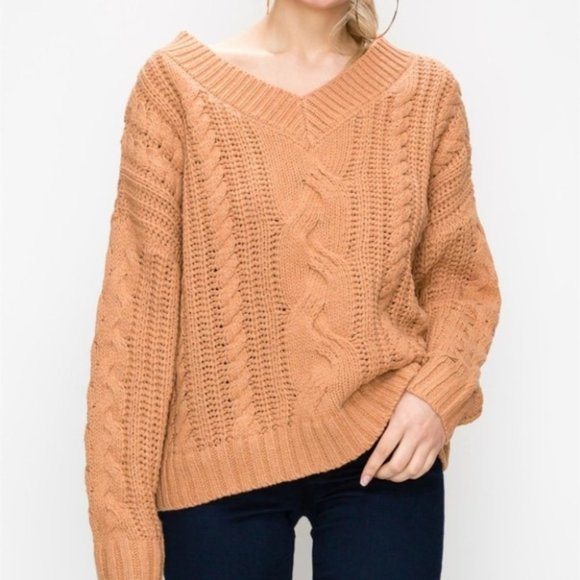 OVERSIZED KNIT SWEATER - Picture 2 of 3